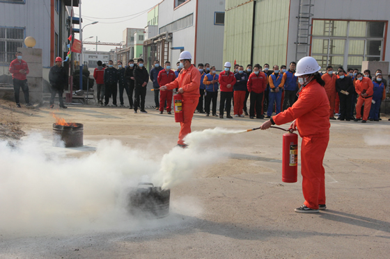 20220226公司組織2022年首次消防培訓和演練5